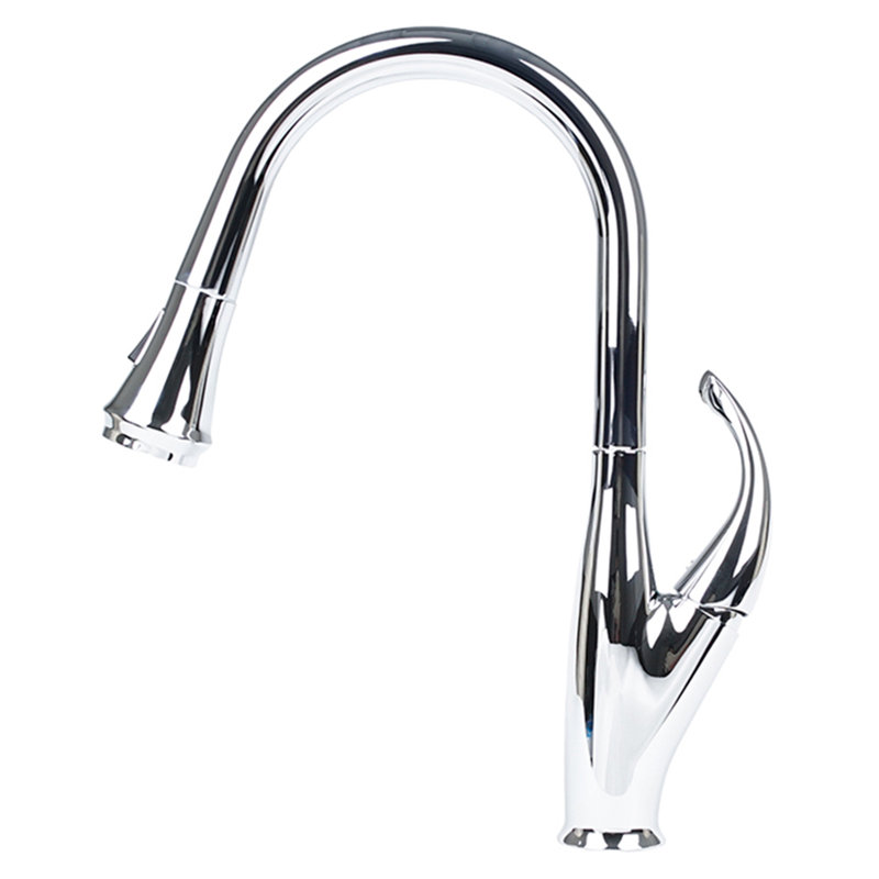 Cosmo Pull Down Kitchen Faucet, Chrome