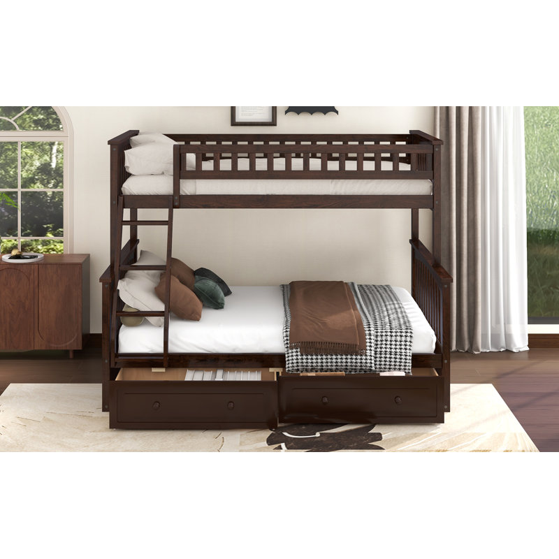 Lit superposé convertible TimberNest Rustic Charm