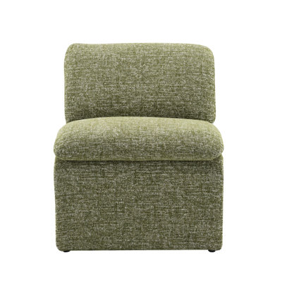 With Frame - Boucle, Foam Cushions, Curved And Chair Group , Foam, Boucle