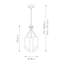 Demuth 3 - Light Shaded Chandelier-37015627
