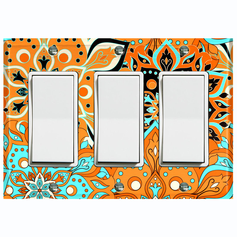Patterned Rocker Standard Wall Plate