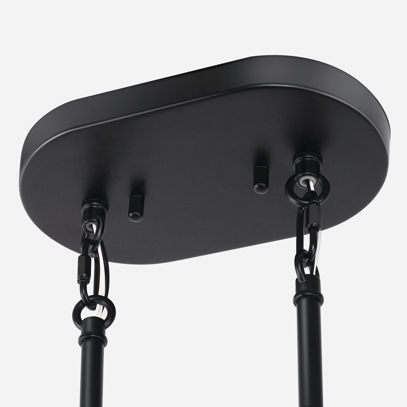 Luminaire suspendu pour îlot de cuisine 3 lumières Choi, Clair