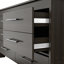 Commode 6 tiroirs, ensemble de 2