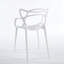 Ensemble de salle à manger 1 + 4,5pièces, table de salle à manger à pieds en métal de style Mid-Century pour 4 à 6 personnes avec plateau en panneau de fibres à densité moyenne, table de salle à manger à piédestal, table basse de loisirs, blanc-123290068-123290065-123290064