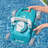 Bestway: AquaTronix: G200 Robotic Pool Vacuum - Cordless Debris Cleaning For Flat-Bottom