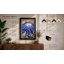 Moonlit Chrysanthemum Japandi 1 Piece Single Picture Frame Wall Art-136622580-136622583