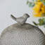 Ensemble de 2 porte-bougies en maille gris antique Ophira Sparrow