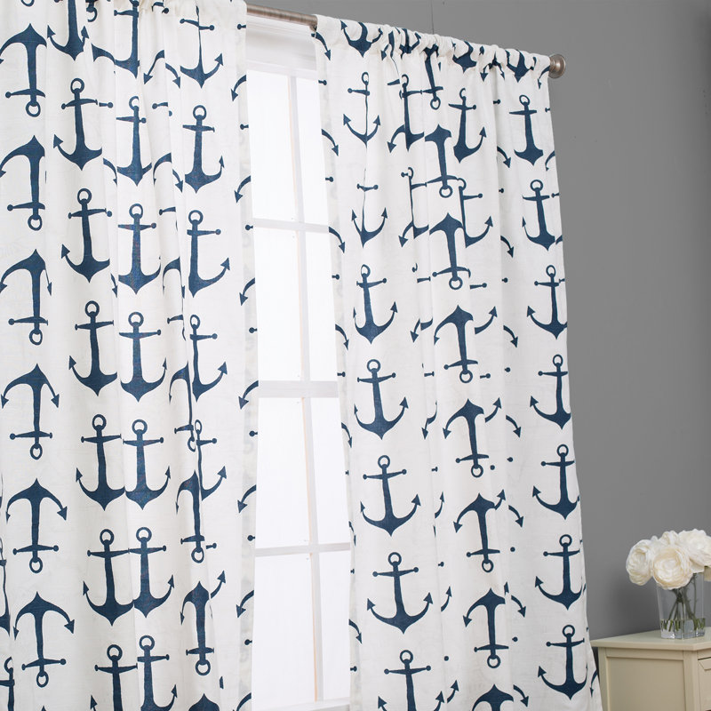 Semi Sheer Curtain, 50" W x 72" L