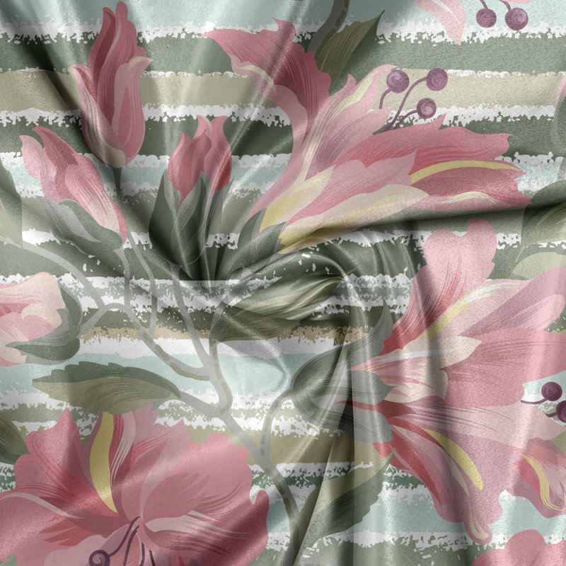 Semi Sheer Curtain Pair