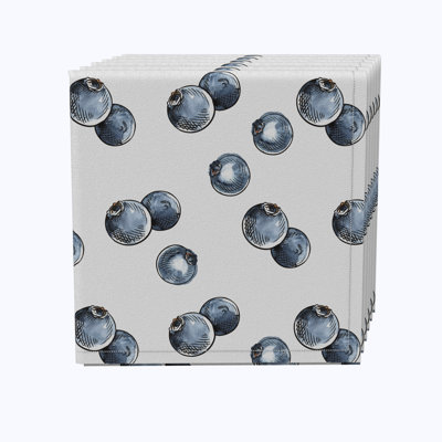 Cotton Abstract Square Napkin