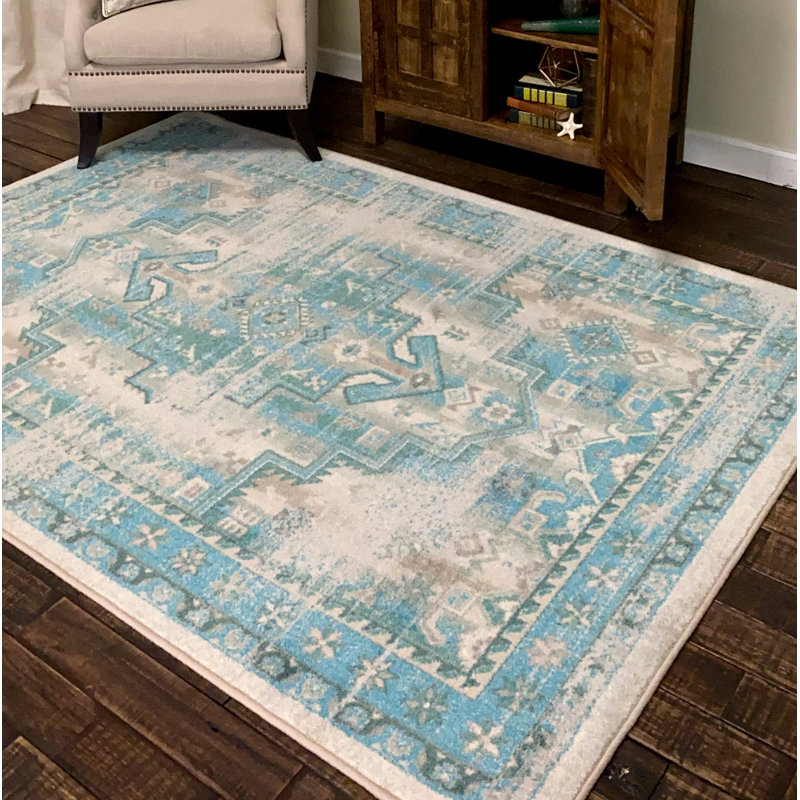 Connee Abstract Indoor Rug, Rectangle 5' x 8'