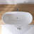 71" x 32" Freestanding Acrylic Bathtub Bathroom Soaking Tub