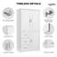 Tall And Wide Storage Cabinet With Doors-113582860