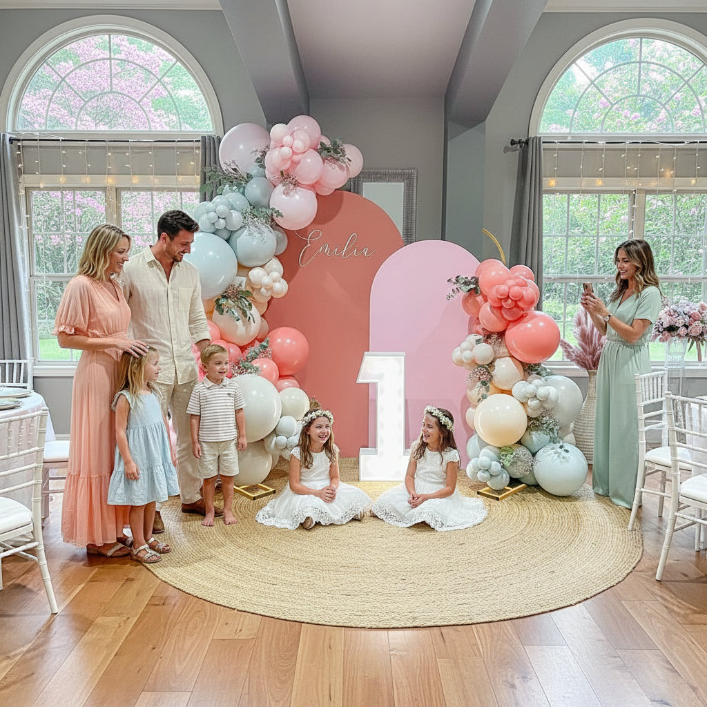 DRODE Set Of 2 Sturdy Metal Balloon Arch Frames For Weddings & Events ...