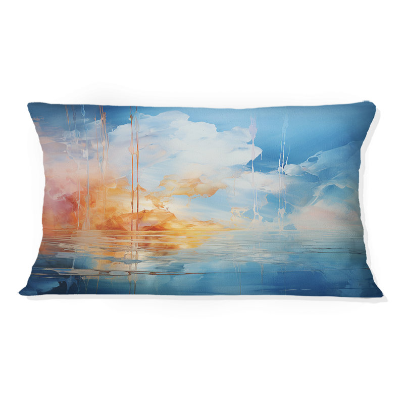Clouds Skys Canvas I - Coussin décoratif imprimé nuages