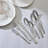 JARA 18/0 Stainless Steel Mirror 42 Pieces Flatware Set with Buffet