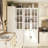 L-Sharped Corner Pantry Cabinet