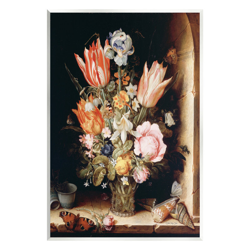 «Classic Bouquet Still Life» par Stellar Design Studio, H 19 po x l 13 po
