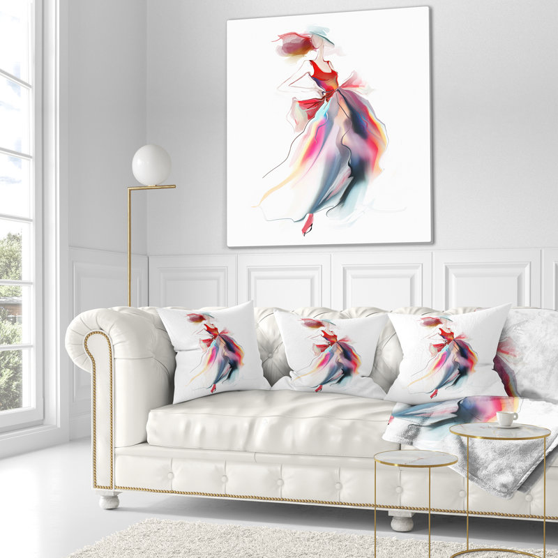 Coussin décoratif rétro