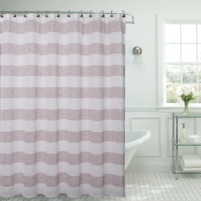 Rideau de douche à rayures Kostka