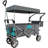 Push & Pull Utility Folding Wagon With Removable Canopy