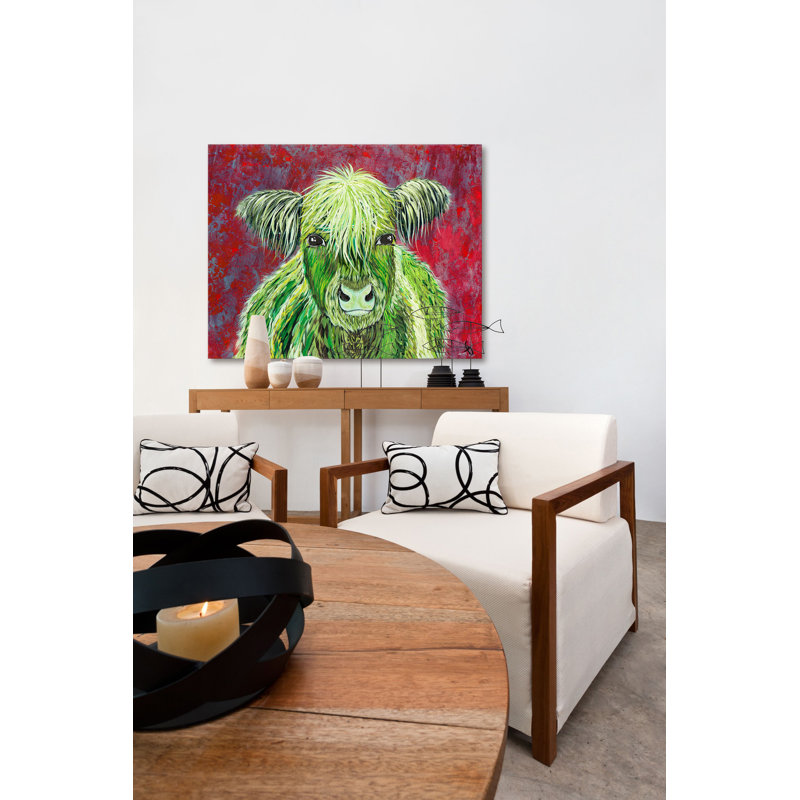 France Gilbert - Wrapped Canvas Painting, 76cm H x 99cm W