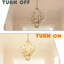 Lustre à intensité variable 6 lumières Mid-Century