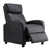 Black Faux Leather