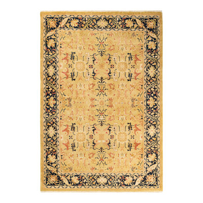 Classic One-of-a-Kind 6' 1" X 9' 1" Hand Knotted Area Rug