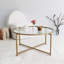Plante Cross Legs Coffee Table