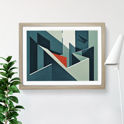 Inspirational Modern Abstract - Framed Print