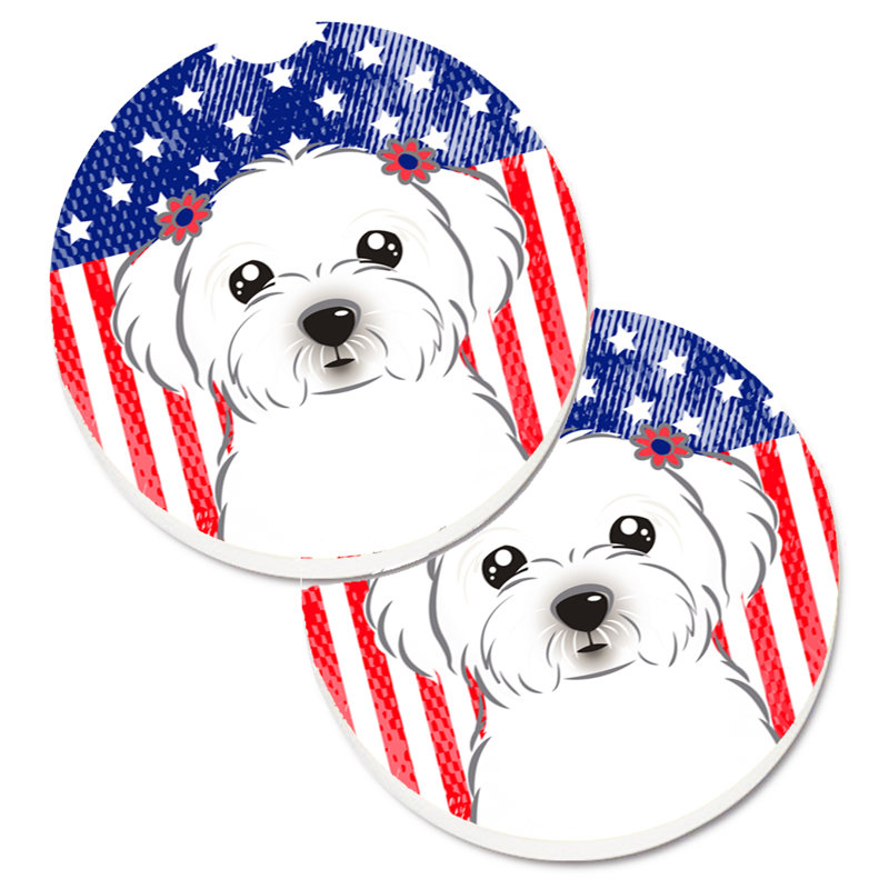 Sous-verre american flag, Maltais