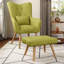 Hraztan Upholstered Accent Chair with Footstool-1505503789