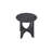 25" Round Wooden Side Table