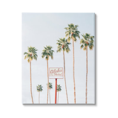 " Aloha Hotel With Palm Trees " by Sisi And Seb
