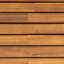 Table basse en bois d'acacia avec grain naturel et design creux, parfaite pour les espaces de vie modernes et élégants