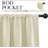 Blackout Curtains for Bedroom, Thermal Insulated Drapes Rod Pocket Privacy Protected Window Panels for Living Room, 2 Panels-1452178602-1452178606