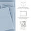 Ensemble de draps en microfibre doublement brossée 4 pièces Becky Cameron 1800 Series-2038499683-2067158089