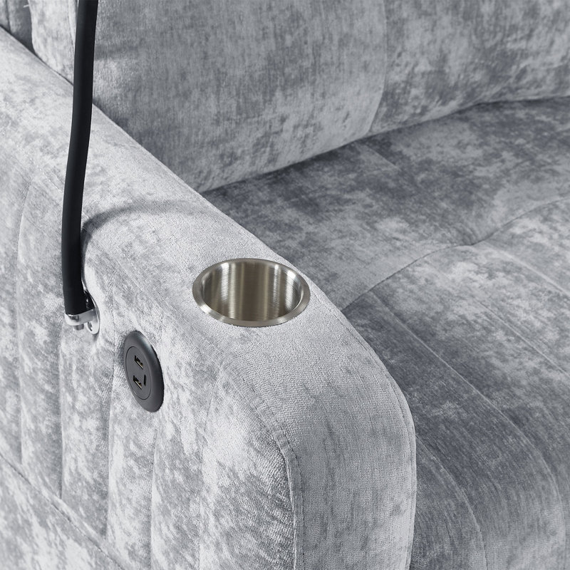 Canapé-lit polyvalent et moderne avec des caractéristiques avancées pour un confort ultime, Grey