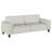 Evoke Greige Upholstered Tufted Sofa