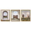 Paradise Arches Set Architecture Canvas Print by Oliver Gal, Black Frame, 16 x 20-543250832-543250835
