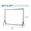 Heavy Duty Clothes Rail Home Garment Hanging Storage Stand Rack-110394325