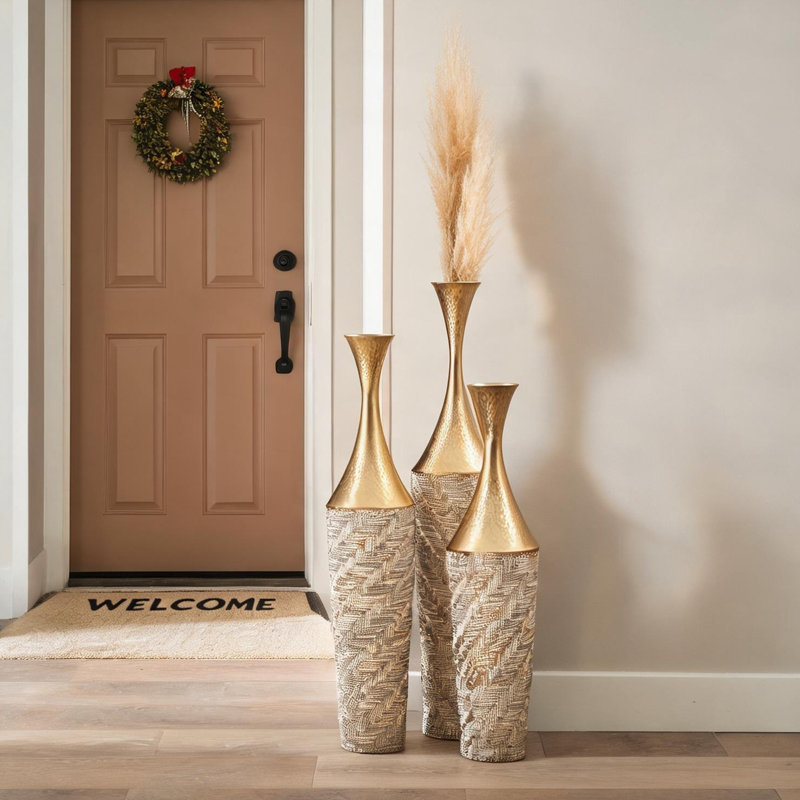 Ensemble de 3 vases et bocaux de 27,56