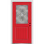 Porte d'entrée pré-montée en panneau de fibre de verre 1/2 panneau Grace Grace-343683185-343683192-343683193