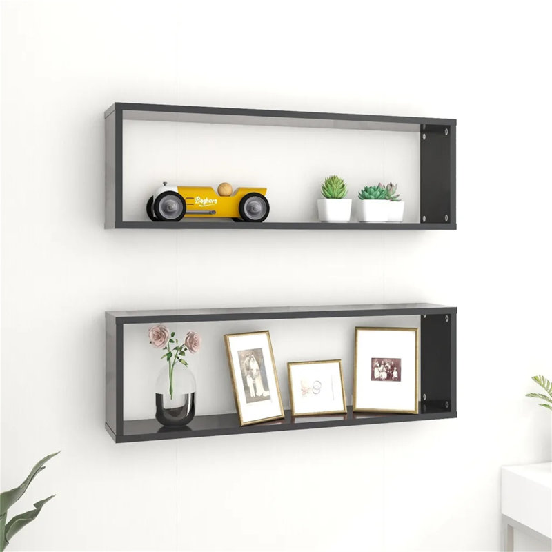 Glennora 2 Piece, Grey, 26.5cm H x 80cm W x 15cm D