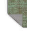 Tapis vert / brun en chenille / polyester tissé à la machine Fiadh-912283533