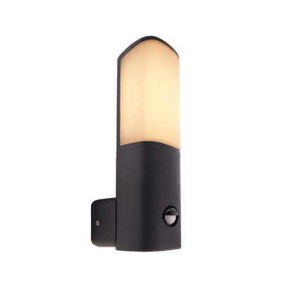 Beacon Traffic Grey 30 - Bulb Integrated LED Outdoor Armed Sconce