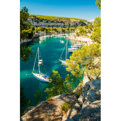 Calanque De Port Miou - Wrapped Canvas Print