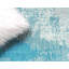 Tapis géométrique bleu clair/vert/orange shirey-921624588