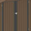 Balconera 6 ft. W x 3.25ft. D Double Door Metal Apex Garden Shed-131274063